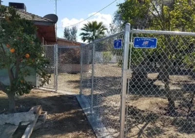 chain link fence